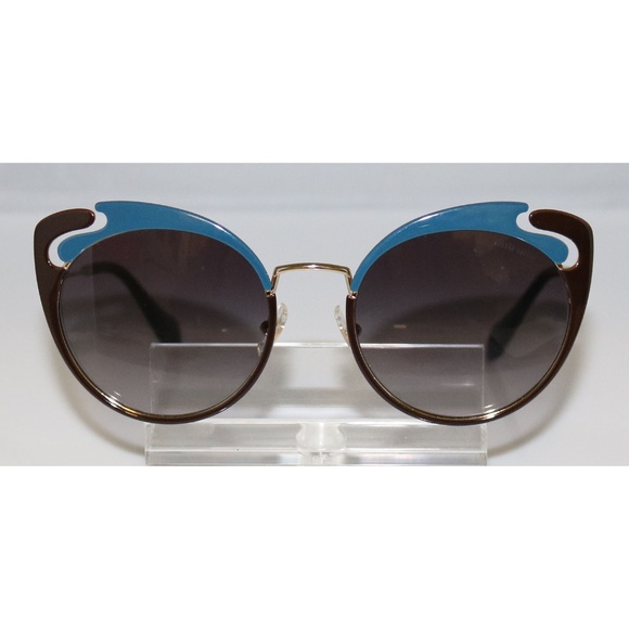 New Miu Miu Blue Cat eye Sunglasses